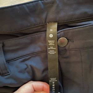 Lululemon ABC pants navy 36x32